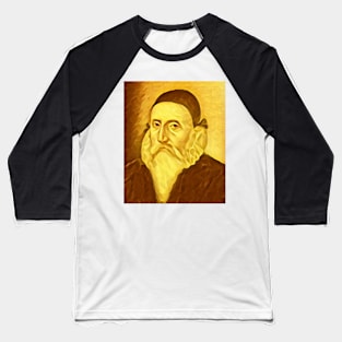 John Dee golden Portrait | John Dee Artwork 9 Baseball T-Shirt